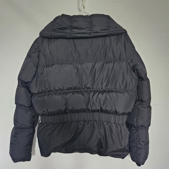 INC PUFFER JACKET WOMENS (L) DOWN FILLED POCKETS BLACK ZIPPER - Picture 10 of 15